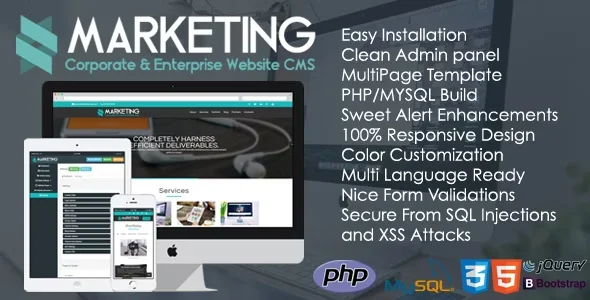 Marketing - Corporate & Enterprise Website CMS v1.2