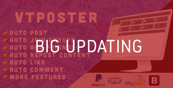 VTPoster - Facebook Marketing Tool v1.5