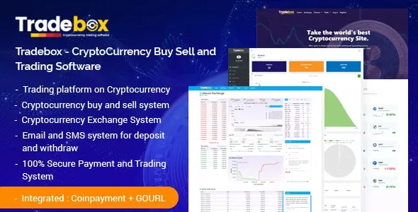 Tradebox - CryptoCurrency Buy Sell and Trading Software v5.3