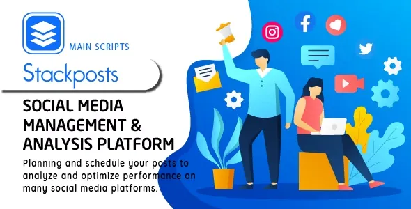 Stackposts - Social Marketing Tool v4.4
