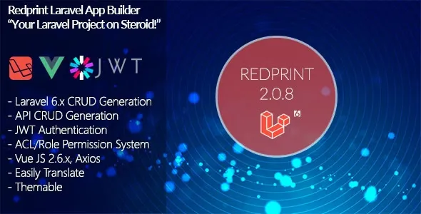 Redprint - Laravel App Builder CRUD Generator Plus v1.6.32