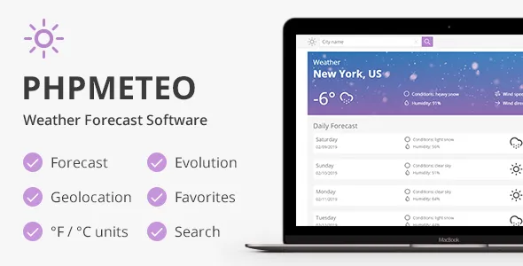 phpMeteo - Weather Forecast Platform v2.0