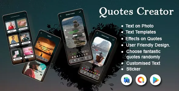 Quote Writer - Quote Maker App for Instagram - Add Text Text on Photo Editor & Photo Text Editor v1.0.2