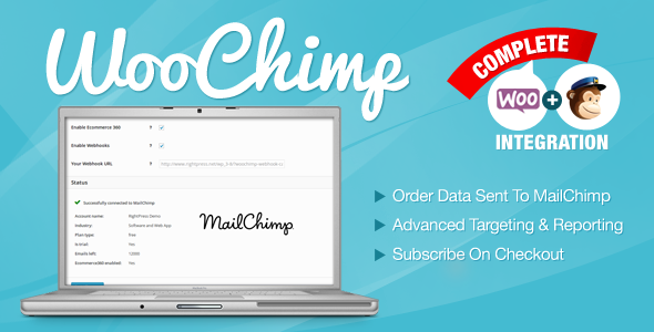 WooChimp - WooCommerce MailChimp Integration v2.2.2