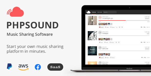 phpSound - Music Sharing Platform v1.3.3