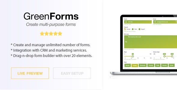 Green Forms - Standalone Form Builder v1.39
