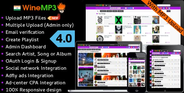 WineMP3 Music Search Engine v3