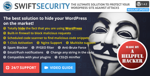 Swift Security Bundle - Hide WordPress, Firewall, Code Scanner | Utilities