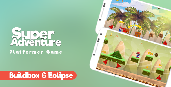 Super adventure game with admob - buildbox & eclipse project