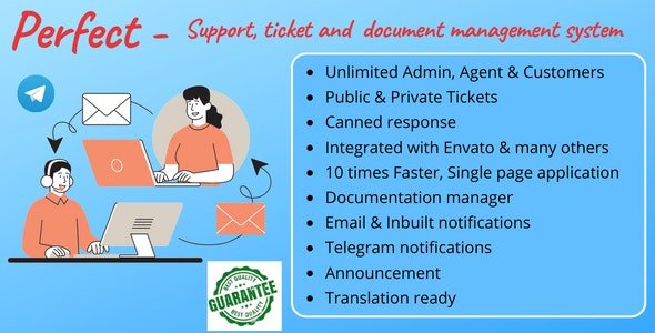 Perfect Support ticketing & document management system v1.7 - nulled