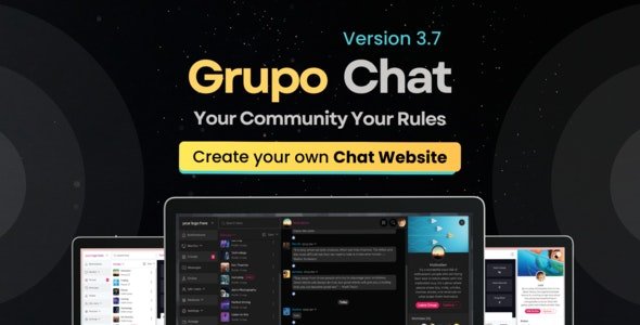 Grupo Chat v3.1.0 - Chat Room & Private Chat - Video Chat & Audio Chat - Group Video Chat - PHP Chat Code - nulled