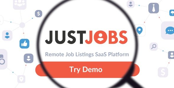 JustJobs - Remote Job Listings SaaS platform - v2.0.0