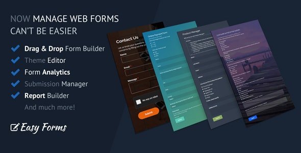 Easy Forms v2.0.5 - Advanced Form Builder and Manager - nulled