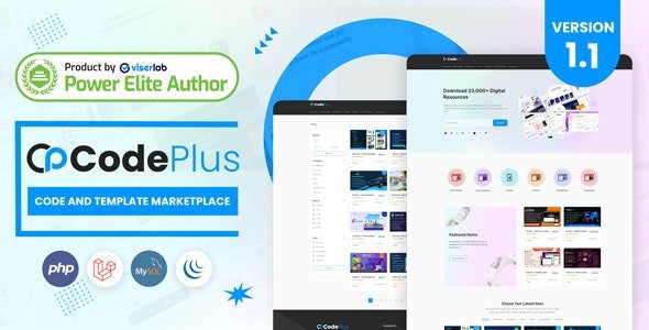 CodePlus - Code And Template Marketplace -  v2.0 nulled