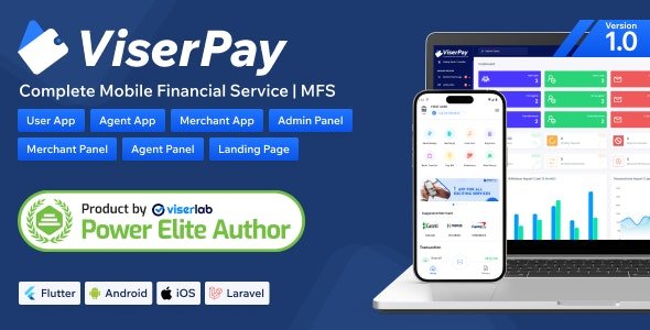 ViserPay v1.0 - Complete Mobile Financial Service - nulled
