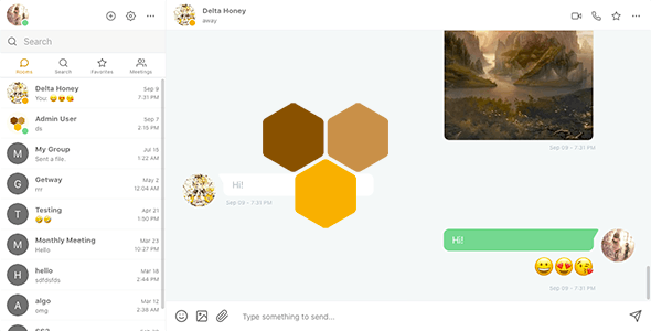 Clover v2.9.0 - Real-Time Messaging, Audio & Video Conferencing Web App - Node.js, React, WebRTC, Socket.IO