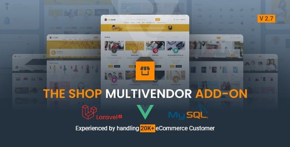 The Shop Multivendor Add-on v2.6