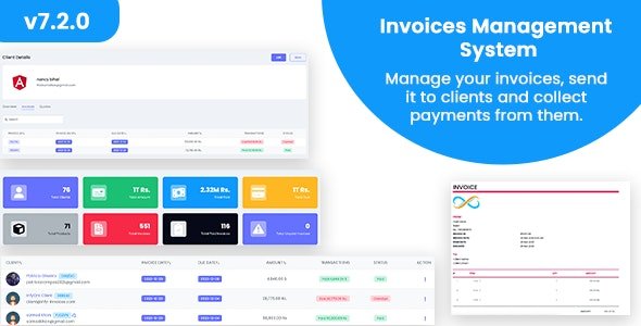Invoices v7.2.0 - Laravel Invoice Management System - Accounting and Billing Management - Invoice
