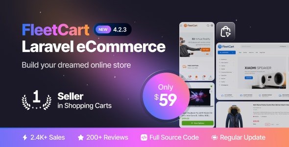 FleetCart v4.7.5 - Laravel Ecommerce CMS - nulled