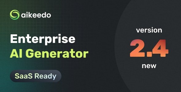 Aikeedo AI v2.3.0 - AI Chat, Content, Image, Voice, Code - SaaS - OpenAI, Claude, StabilityAI, ElevenLabs - nulled