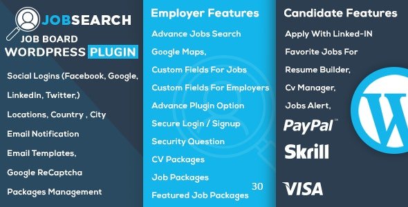 JobSearch v2.5.1 - WP Job Board WordPress Plugin