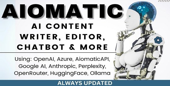 AIomatic v1.1.1.2 - Automatic AI Content Writer