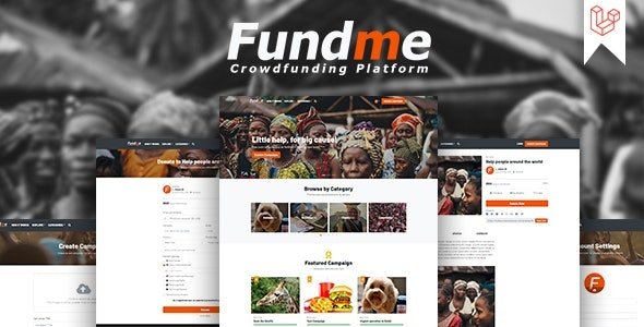 Fundme v4.9 - Crowdfunding Platform
