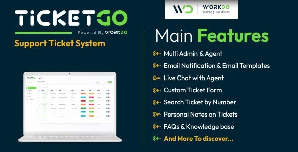TicketGo v3.2 - Support Ticket System - nulled
