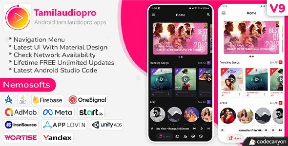 Tamilaudiopro v7.0 - Online Music Streaming Apps