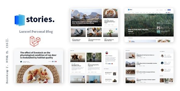 Stories v1.36.8 - Laravel Creative Multilingual Blog - nulled