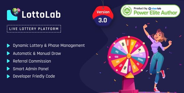 LottoLab v2.0 - Live Lottery Platform - nulled