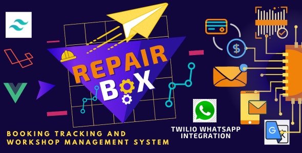 Repair box v0.8.6 - Repair booking,tracking and workshop management system - nulled