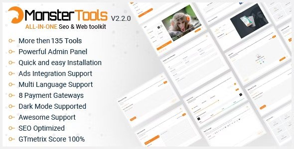 MonsterTools v1.2.0 - The All-in-One SEO & Web Toolkit, like a Swiss Army Knife