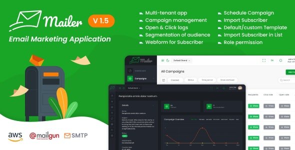 Mailer - Email Marketing Application - v1.5