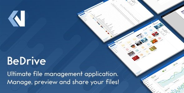 BeDrive v3.1.0 - File Sharing and Cloud Storage