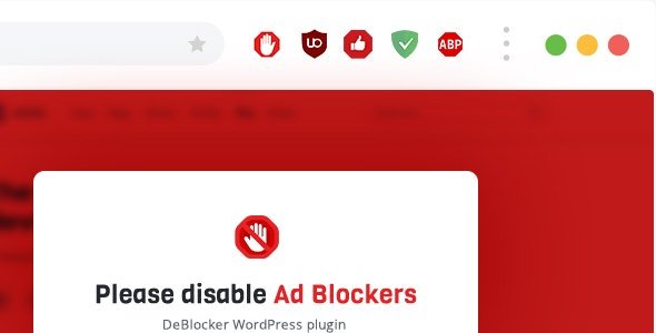 DeBlocker v3.3.4 - Anti AdBlock for WordPress