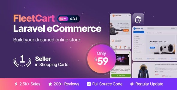 FleetCart v3.1.0 - Laravel Ecommerce System - nulled