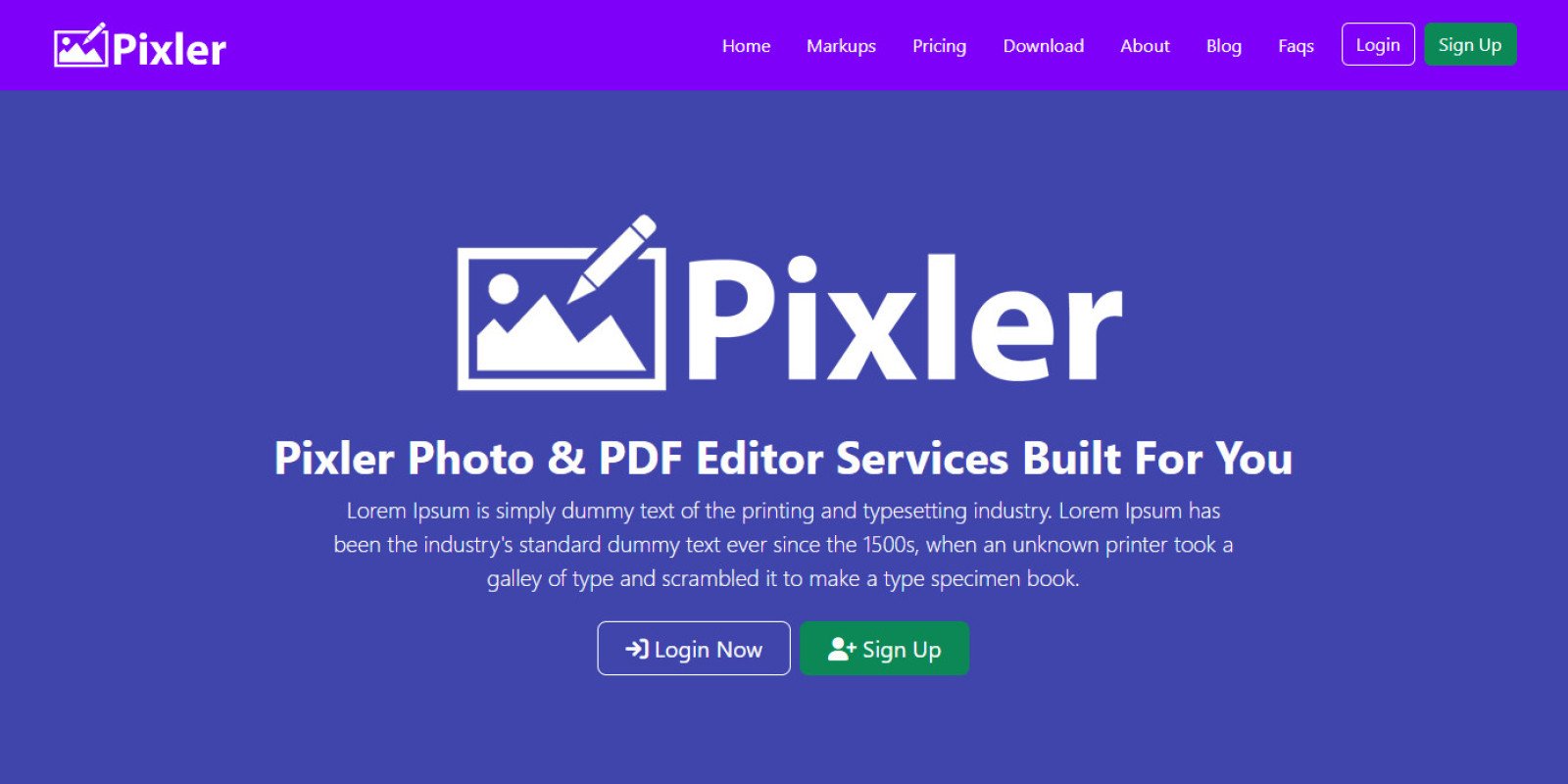 Pixler v1.0 - Photo And PDF Editor Script