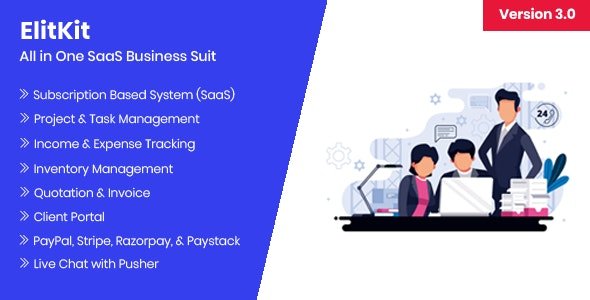 ElitKit v2.3 - All In One SaaS Business Suit