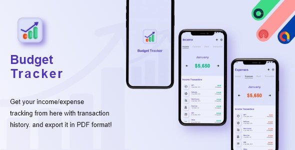Budget Tracker v1.0 - Money manager, expense tracker, budget with AdMob Ads