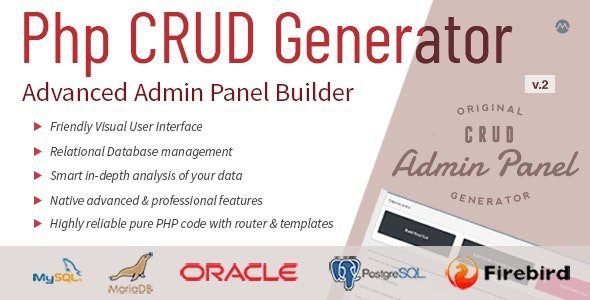 PHP CRUD Generator v2.3.1 - nulled