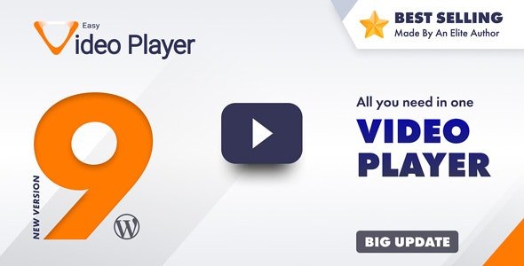 Easy Video Player v9.2 - Wordpress Plugin