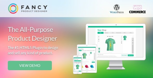 Fancy Product Designer v6.0.0 - WooCommerce plugin
