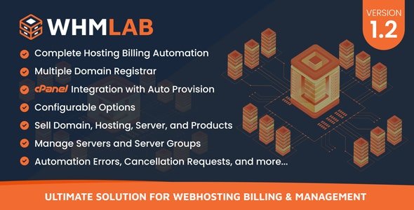WHMLab v2.1 - Ultimate Solution For WebHosting Billing And Management - nulled