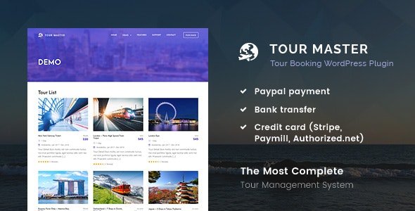 Tour Master v5.2.2 - Tour Booking, Travel, Hotel