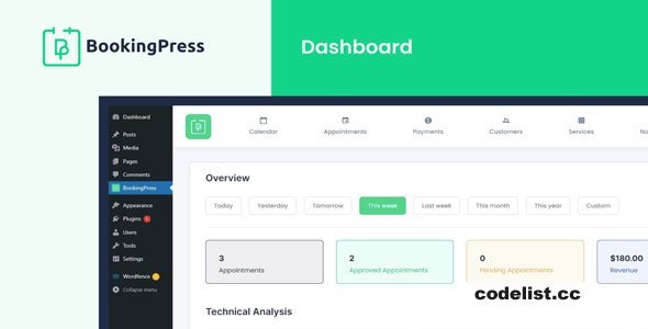 BookingPress Pro - Appointment Booking plugin - v3.9.8