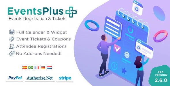 Events Calendar Registration & Booking v2.6.0