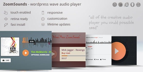ZoomSounds v6.90 - WordPress Audio Player