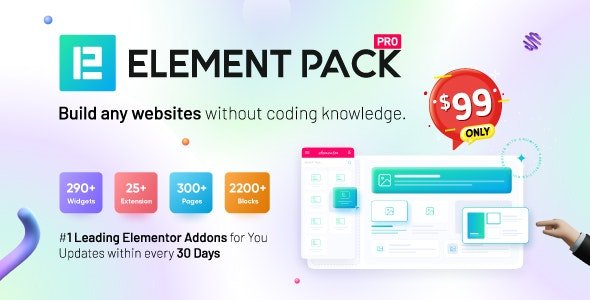 Element Pack v7.5.2 - Addon for Elementor Page Builder