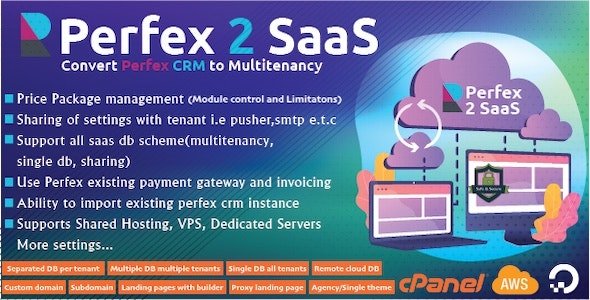 Perfex CRM SaaS Module - Transform Your Perfex CRM into a Powerful Multi-Tenancy Solution - v0.3.0